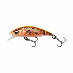 Savage Gear 3D Sticklebait Twitch 6,5 Cm 9,4 G Coulant Fluo Orange Cuivre