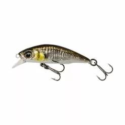 Savage Gear 3D Sticklebait Twitch 4.5cm 4g Naufrage Ayu Vert Argent