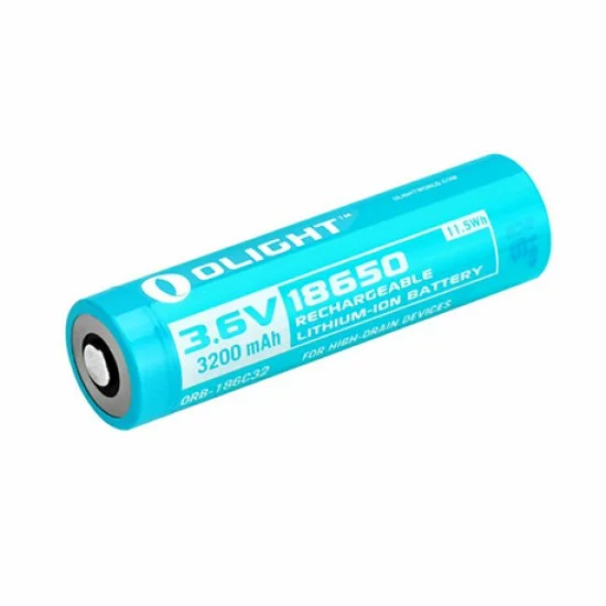 Batterie Olight 18650 3200 MAh S2R S30RII R20 3 Batterie Olight 18650 3200 MAh S2R S30RII R20