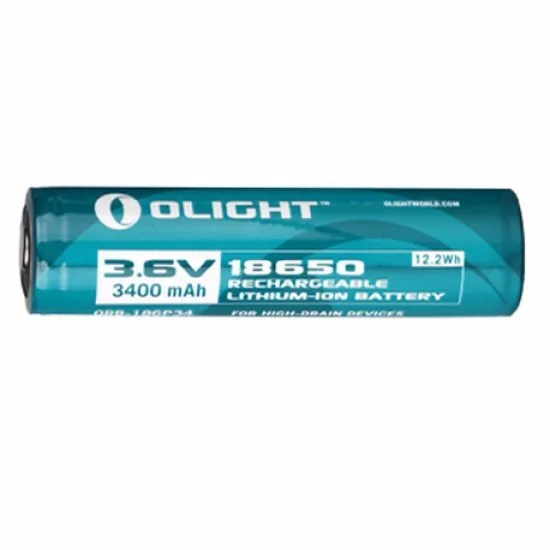 Batterie Olight 18650 3400 MAh Pour Série M 4 Batterie Olight 18650 3400 MAh Pour Série M – Image 2