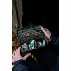 RidgeMonkey Ruggage Standard Accessory Case 80 -Accessoires Soldes Boutique close20up20open 550x550h