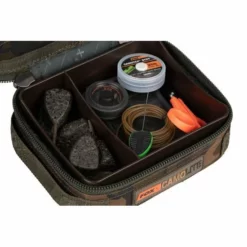 Fox Camolite Compact Rigid Lead & Bits Bag -Accessoires Soldes Boutique clu439 camolite leads bag contents detail 2 550x550w