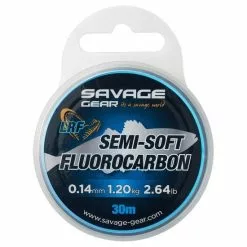 Savage Gear Semi-Souple Fluorocarbone LRF 30m 0.14mm Transparent